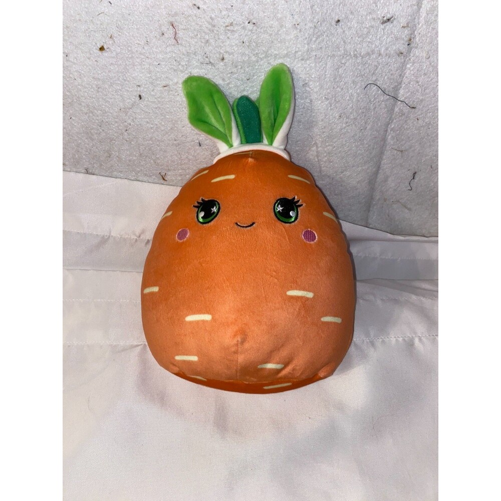 Squishmallow Caroleena Carrot W Bunny Ears Easter Theme plush stuffed animal 12"